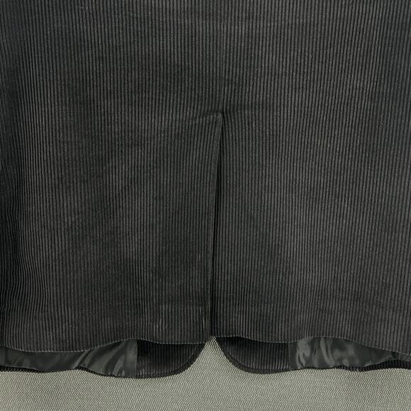 David Taylor Mens Black/Brown Corduroy Two Button‎ Sports Coat Blazer Size 48R - Picture 8 of 14